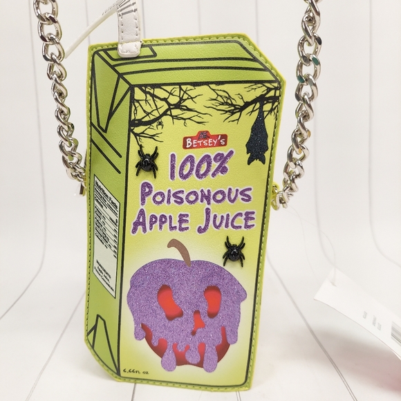 Betsey Johnson Poison Apple Bag - Picture 3 of 15